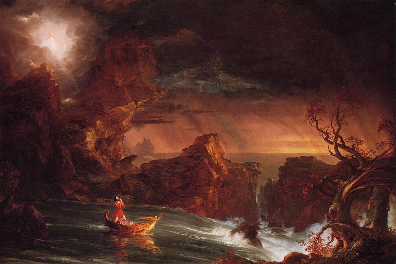 Thomas Cole Voyage of Life oil painting picture